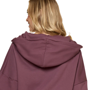 Custom Women <b>zipper</b> up Hoodie Loose Fit Kangaroo Pocket Long Sleeve Casual Sweatshirt Wholesale Clothing Factory OEM - Product Image 4