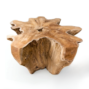 Modern Organic Solid Teak <b>Root</b> <b>Coffee</b> <b>Table</b> Unique Live Edge Rustic Style Handmade Premium Natural Wood Furniture - Product Image 1