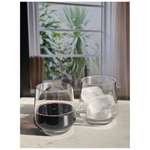 BPA Free 12oz Tritan plastica bicchieri da vino Set infrangibile Lexington bicchiere da vino rosso e bianco - Product Image 4