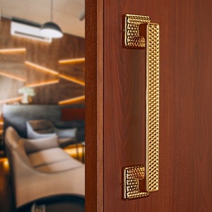 Poignée de porte de haute qualité, poignée de tirage en métal durable, poignée de porte principale, poignée de tiroir de placard, quincaillerie - Product Image 1