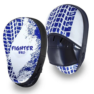 Boxing Focus Pads Top Demand Seller Punch Mitts Kickboxing Training Hook And Jab Pad Synthetic Leather Export Quality - Product Image 3