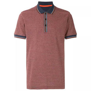 Servicio OEM ODM, Camiseta Polo Antiarrugas para Hombre, Personalizada, Manga Corta, Cuello Camisero, Camiseta de Alta Calidad para Hombre - Product Image 2
