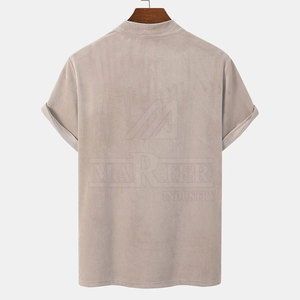 Lightweight <b>Men</b> T-Shirt with Pattern O-Neck Casual Regular Fit 100% Cotton Eco-Friendly Breathable for Daily Outfits <b>Any</b> Season - Product Image 2