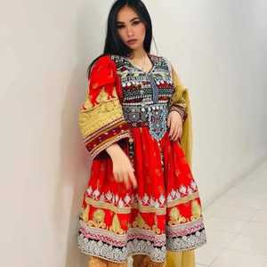 Robes afghanes vintage de haute qualité pour femmes, robes Kuchi afghanes pour femmes, robe longue, nouveau style maxi afghan pour femmes, service OEM - Product Image 4