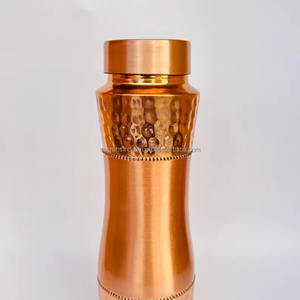 ขวดน้ำดื่มทองแดงที่มีความเป็นด่างตามธรรมชาติและเป็นมิตรต่อสิ่งแวดล้อมและปลอดภัยต่อสิ่งแวดล้อม - Product Image 3