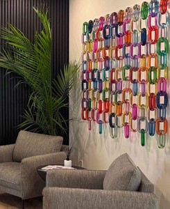 Cadena Decorativa de Resina para Pared, Diseño Colgante para Hogares Contemporáneos, Hoteles, Oficinas, Cafés y Restaurantes - Product Image 6