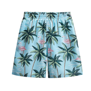 Short de bain homme personnalisé à motif floral tropical, séchage rapide, short de surf avec doublure en maille, maillot de bain 2026 - Product Image 4