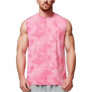 Camiseta sin mangas holgada de alta calidad para hombre, de fabricante, a bajo precio, de secado rápido y sostenible, para adultos. - Product Image 1