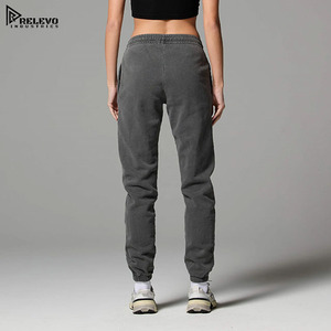 Wholesale Women’s Cotton Sweatpants – High Quality Fitness Joggers for Autumn Winter with Custom Logo - Product Image 2