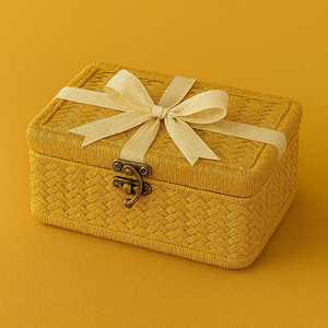 Handwoven Rectangle Sheetal Pati Credit <b>Card</b> <b>Holder</b> | Eco-Friendly Plant Fiber <b>Card</b> Sleeve | <b>Slim</b> Vegan Wallet for USA Market - Product Image 3