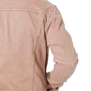 แจ็คเก็ตยีนส์ผู้ชายคุณภาพสูงสไตล์เท่ห์สำหรับฤดูหนาว  ปกคอพับได้  ตัดเย็บตามสั่ง  ระบายอากาศได้ดี  แจ็คเก็ตยีนส์แบบสั่งทำพิเศษ - Product Image 5