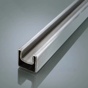 ท่อเหล็กสแตนเลสเกรดสถาปัตยกรรมแบบมีร่อง SS 304 316 สำหรับระบบราวกระจกหรูหรา - Product Image 3