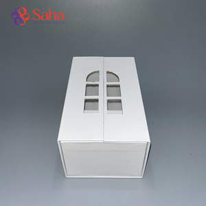 Boîtes de nourriture recyclables avec logo personnalisé kraft pour canapé papier d'art fait à la main mat stratification boîtes de nourriture en relief en haut et en bas de feuille pour bijoux - Product Image 3