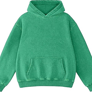 Venta al por mayor de sudaderas de felpa de algodón 100% de 360 g, sin cordones, para invierno, servicio OEM, logotipo personalizado, estilo urbano extragrande - Product Image 1