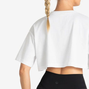 Camiseta para Mujer en Venta, Ropa Deportiva Personalizada al por Mayor, Diseño Corto de Alta Calidad, Cuello Redondo, Transpirable, de Secado Rápido - Product Image 4