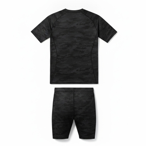 Uniforme de Compresión Deportivo con Logotipo Personalizado, Conjunto de Fitness de Spandex, Premium, al por Mayor, Transpirable, para Hombre, Traje para Correr - Product Image 2