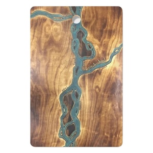 Top Tendance Personnalisé Fini Nouveau Look Planche à découper en bois Émail Cuisine Espace Planche à découper en bois Prix de gros - Product Image 1