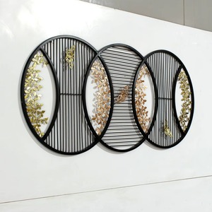 Hot Selling Metal Wall <b>Art</b> Modern Circular Pattern for Home Decor Bedroom Living Room Hotel Birthday Celebration - Product Image 2