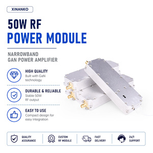 โมดูลป้องกันโดรน OEM แบบกำหนดเอง กำลังขยาย 50W 6800-7000MHz เทคโนโลยีรบกวนสัญญาณที่ได้รับการปรับปรุงสำหรับการตรวจสอบพื้นที่อากาศของเรือนจำ - Product Image 1