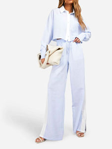 2026 Pantalon de jogging sport pour homme personnalisable, taille mi-haute, style streetwear décontracté, coupe ample et baggy, effet délavé à l'acide, vintage, léger - Product Image 2