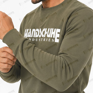 Sudadera de hombre de última moda, clásica, premium, informal, estilo urbano, cuello redondo, cálida para invierno, básica, de mezcla de algodón, para hombre. - Product Image 5