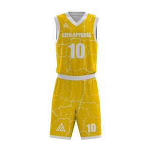 Maillot et short de basketball en maille respirante, fabrication de vêtements sportifs personnalisés avec logo, vente en gros, usine de vêtements athlétiques - Product Image 3
