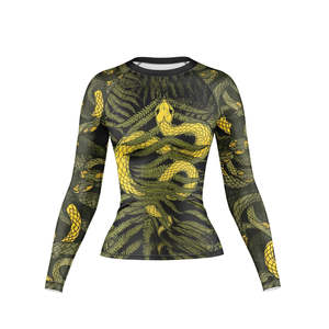 Hot Selling Custom Men Short Sleeve Compression Shirts BJJ Rash Guard UPF50 Anti-Bacterial Breathable Eco-Friendly 100% - Product Image 4