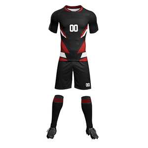 Ensemble de maillots de football professionnels personnalisés pour hommes, respirant, uniforme de football, kit court, grande taille, séchage rapide, sublimation, vêtements de sport d'équipe - Product Image 3