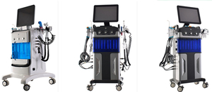 Máy Hydra Lột Kim Cương <span class=keywords><strong>12</strong></span> Trong <span class=keywords><strong>1</strong></span> Máy Làm Đẹp Trẻ Hóa Da Mặt Dermabrasion Nước Bằng Tia Cực Tím CE - Product Image 4