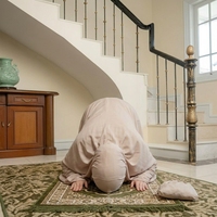Ensemble de prière musulman pour femmes en beige nude doux de qualité supérieure, 100 % rayonne, respirant, confortable, vêtements islamiques modestes Mukena avec sac