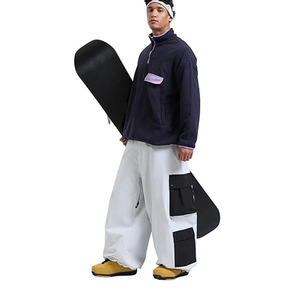 Pantalons de ski de haute qualité, fabrication sur mesure, imperméables, chauds, unisexes, style hip-hop, amples et décontractés - Product Image 2