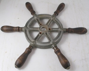 Volante de Barco de Latón Antiguo Hecho a Mano, de Grado Marino, para Colgar en la Pared, Diseño Costero, Uso Interior, Decoración para Sala de Estar - Product Image 5