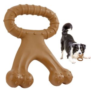 Jouet à mâcher en nylon pour chien, brosse à dents interactive, saveur bœuf simulée, pour les molaires - Product Image 1