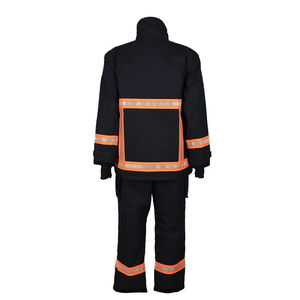 Traje de Bombero Ignífugo de Poliéster y Algodón Transpirable de Secado Rápido Unisex para Protección y Seguridad - Product Image 3