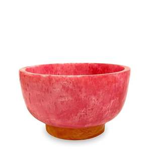 Bol de service traditionnel en résine peint à la main, personnalisé, écologique, pour la maison et les objets de collection d'art - Product Image 4
