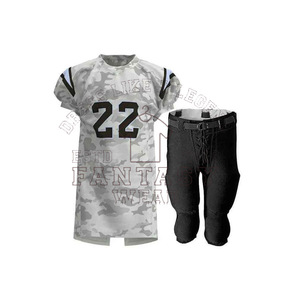 FANTASY WEAR 2026 – Ballon de football américain léger et durable en caoutchouc, personnalisable avec impression promotionnelle, mini uniforme de football américain - Product Image 1