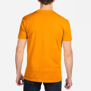 Camisetas de Jersey para Hombre, Color Naranja, 50/50 Bella Canvas, 52% Algodón, 48% Poliéster - Product Image 1