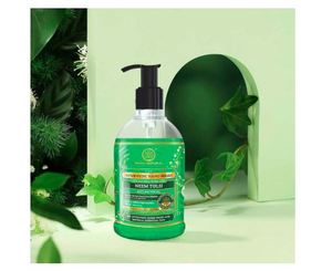 Jabón de manos natural Khadi con Neem y Tulsi, jabón ayurvédico para manos limpias, antibacteriano, para manos suaves y libres de gérmenes. - Product Image 3