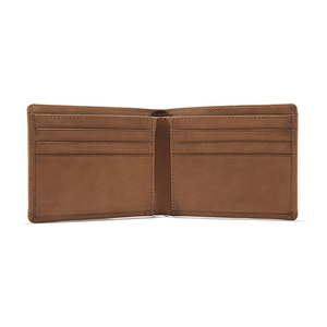 RAHRAJ ENTERPRISES Red Leather Bifold <b>Wallet</b> Men's Slim Card <b>Holder</b> Travel <b>Passport</b> Case Model Re-mw-022 500 Pieces 7-Day Sample - Product Image 3