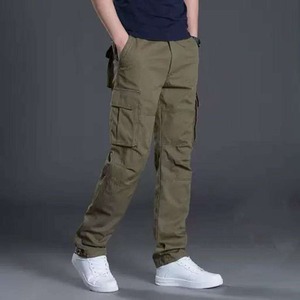 Men's Spring Autumn <b>Cargo</b> <b>Pants</b> Loose Straight Leg Workwear Multi Pockets Design Wear Resistant for Casual & <b>Work</b> Occasions - Product Image 5