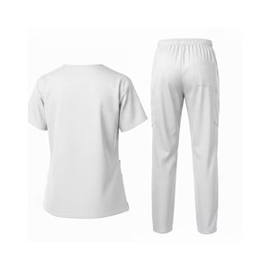 Tenue médicale extensible de qualité supérieure, confortable et facile à laver pour les professionnels de la santé – Uniforme d'hôpital - Product Image 4