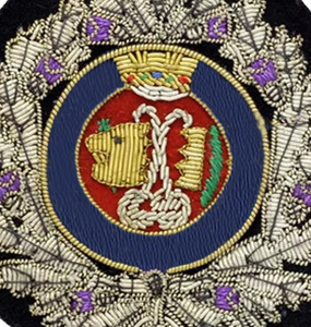 Badges brodés sur mesure de haute qualité en fil de bullion, écologiques, sans nickel, de luxe, lavables pour vêtements - Vente en gros - Product Image 5