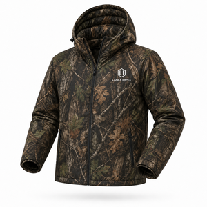 <b>Men's</b> Realtree Camouflage Hooded Puffer <b>Jacket</b> <b>Waterproof</b> Windproof Thermal Insulated Hunting Hiking Outdoor <b>Winter</b> Coat - Product Image 2