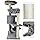 Arbre à chat avec condo pour chat et grand hamac, gris - Product Image 4