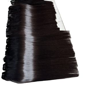 Ruban adhésif pointe os droit donneur unique pointe plate ruban Ins cheveux vierges extensions de cheveux humains 100% cheveux bruts vietnamiens prix de gros - Product Image 1