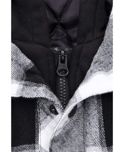 Veste en flanelle vintage de haute qualité pour homme, grande taille, à carreaux, épaisse, doublée, chemise en flanelle, veste à capuche pour homme, veste pour homme - Product Image 2
