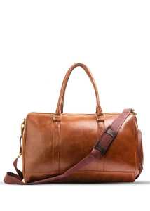 Bolsa de Lona de Cuero Personalizada Unisex de Alta Calidad, Gran Capacidad, Compartimento para Zapatos, con Logotipo Personalizado y Espacio de Almacenamiento Personalizado - Product Image 5