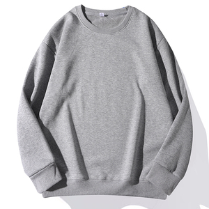 เสื้อสเวตเชิ้ตคอกลมผ้าฝ้ายเฟรนช์เทอร์รี่เนื้อหนาปักโลโก้ตามสั่งสำหรับผู้ชายและผู้หญิง - Product Image 6