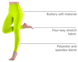 Wholesale Custom Women's Spandex/<b>Polyester</b> High Waist Skinny Fit Formal <b>Leggings</b> Quick Dry Eco-Friendly Lightweight Comfortable - Product Image 5