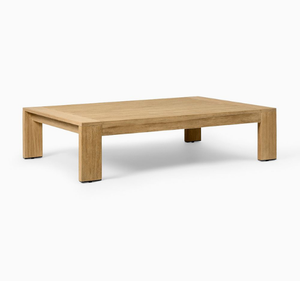 Conjunto de Sofá Moderno para Exteriores, de Madera de Teca Sólida, Ecológico, Resistente al Agua, con Mesa de Centro a Juego, para Jardín, Patio o Villa - Product Image 6